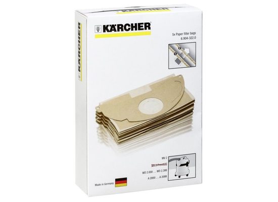 ХАРТИЕНИ ФИЛТЪРНИ ТОРБИЧКИ WD 2 (5 БР.)